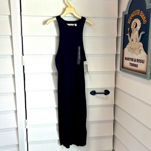 Calvin Klein New Black Cotton Dress